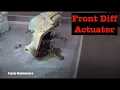 Toyota front differential ADD actuator replacement
