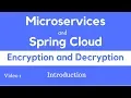 Spring Cloud Config Server - Decryption Encryption Introduction
