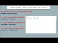 65 Create modify and delete group accounts in linux