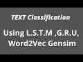Text Classification using Deep learning