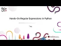 TUTORIAL Trey Hunner Hands-On Regular Expressions in Python
