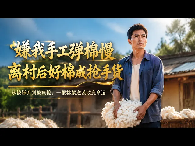 嫌我手工弹棉慢,离村后好棉成抢手货