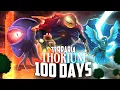 I Spent 100 Days in Terraria THORIUM Mastermode
