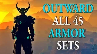 OUTWARD - All Armor Sets In The Game 45 Sets Showcase