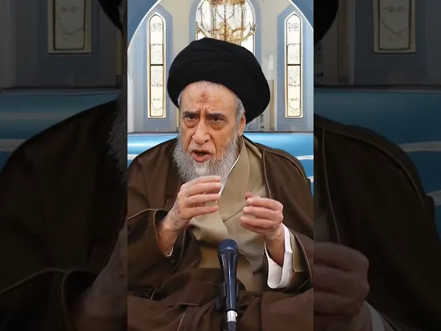 ⁣استحباب الغسل على الحي إذا مُسَ الميت بعد تغسيله - السيد صباح شبر #الفقه #مسائل  #السيد_صباح_شبر