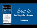 How To Use Shop Earn Overview