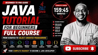 Java Tutorial for Beginners Full Course from Scratch to Object-Oriented Programming