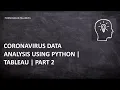 Python Webscraping Covid 19 Covid 19 Data Analysis Tableau Part 2