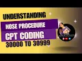 Nose Procedures in CPT Coding 30000 - 30999