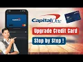 How to Upgrade Capital One Credit Card