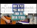 How to play Post Malone Lemon Tree Guitar Tutorial