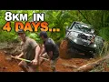 ABANDONED CAPE YORK TRACK NOT DRIVEN IN 60yrs We attempt it in monsoon rain