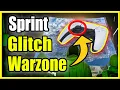 How to FIX Sprint Glitch in Call of Duty WARZONE Modern Warfare Black Ops Sprint Not Working