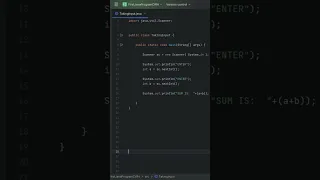 Take Input from the user in JAVA