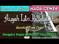 Download Lagu AISYAH ISTRI RASULULLAH - Qasidah Dangdut Koplo KARAOKE rasa ORKES || NADA COWOK