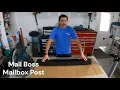 Mail Boss Mailbox Post Review - Heavy-Duty Mailbox Mounting Solution