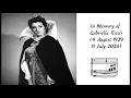 Download Lagu In Memory of Gabriella Tucci: \