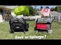 Larktale Caravan VS Radio Flyer Discovery Stroller Wagon Comparison