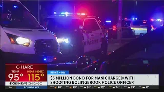 5M bond for suspect in shooting of Bolingbrook police officer