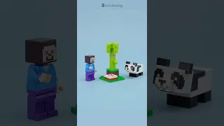 LEGO Minecraft 30672 Steve and Baby Panda Speed Build