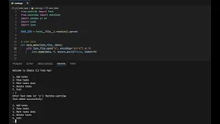 CLI Todo App CLI GUI Small Apps Project 1