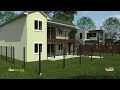 Peak Wire Grid Fencing Installation