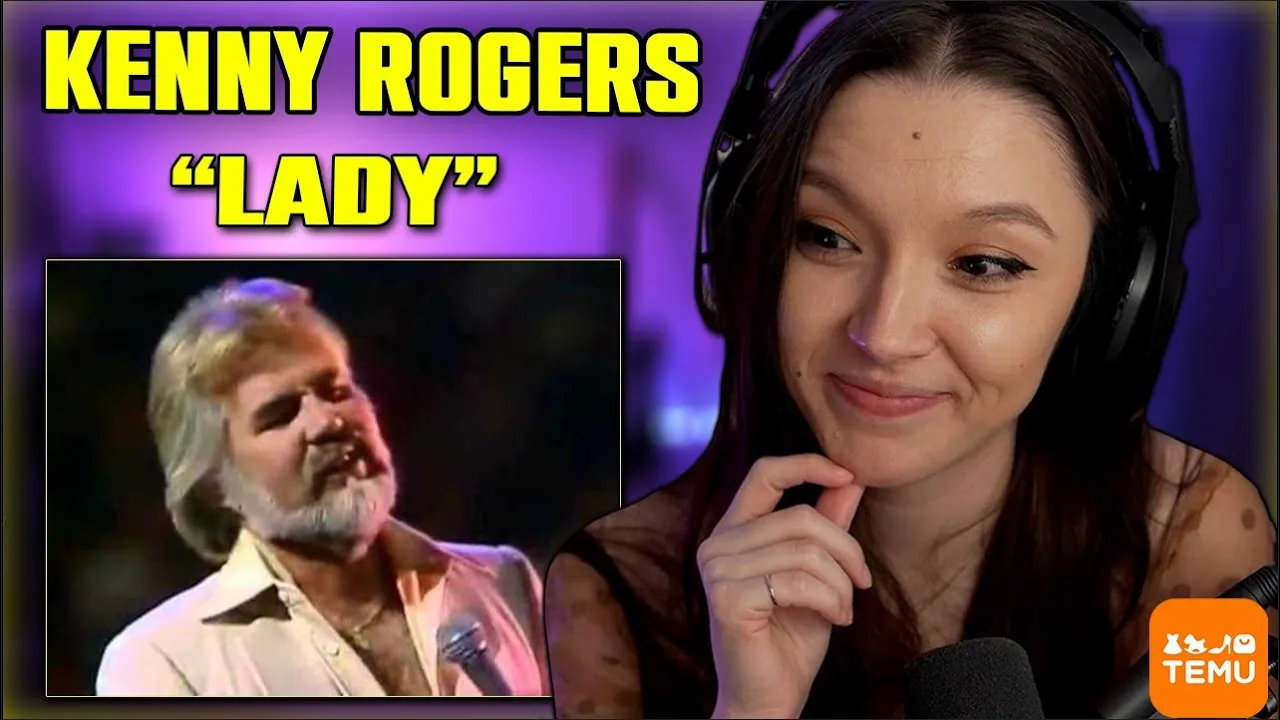 Kenny Rogers - Lady | FIRST TIME REACTION | Temu AD