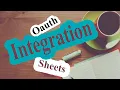 Laravel Google Sheets API Integration OAuth Console Setup