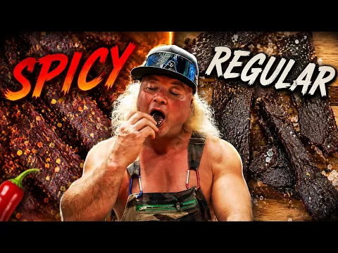SPICY vs REGULAR DEER JERKY! Which One Is Better?