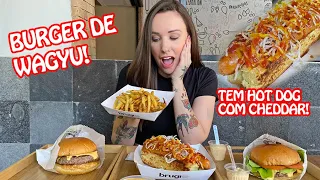 Provando burger de Wagyu com meu pai - #Mah e Fernandão
