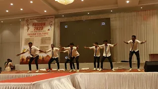 boys group dance pahun jevla kay sonu fusion 2k23 dypimsmbainstitute218 dypimsakurdi