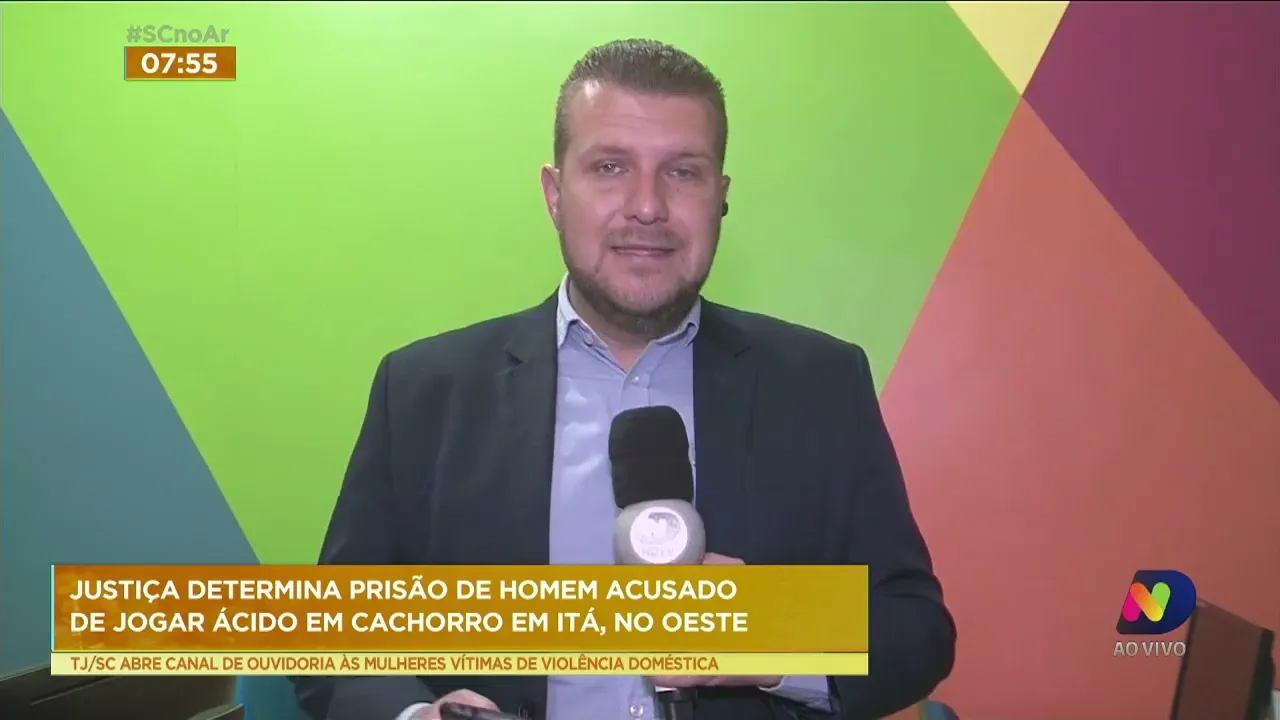 Justiça prende homem acusado de jogar ácido em cachorro em Itá