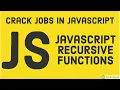 Data Structure Recursive functions