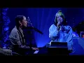 Download Lagu Billie Eilish ft. Alicia Keys - Ocean Eyes - Live on The Late Late Show