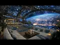 Download Lagu 🎵 Quantara Sanctuary: Data Processing Lounge above the the Earth | Space Ambient Music | 4K | 10 hrs