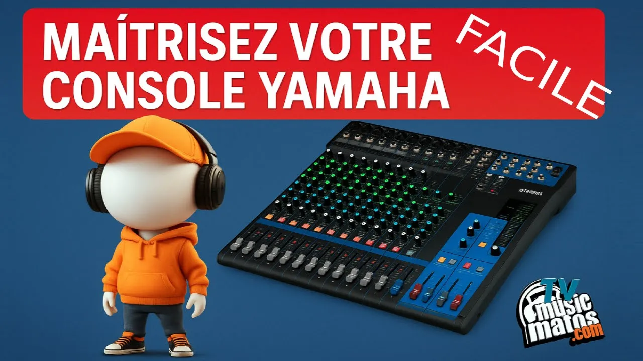 Maîtrisez votre console de mixage Yamaha ou autre en 20 minutes – Tuto ultra simple en français 🎧