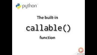 Callable object