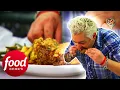 Guy Fieri Explores Greek Food In Bakersfield California Diners Drive-Ins Dives