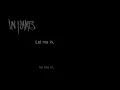 In Flames - Metaphor [Lyrics in Video]