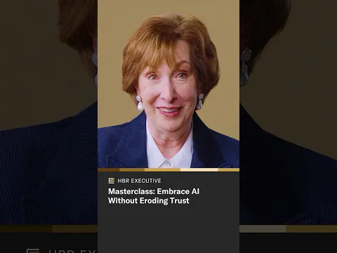 Masterclass: Embrace AI Without Eroding Trust