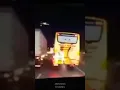 Aksi Panas !!! Supir Bus Marah Dan Berujung Saling Balapan Di Jalan Tol