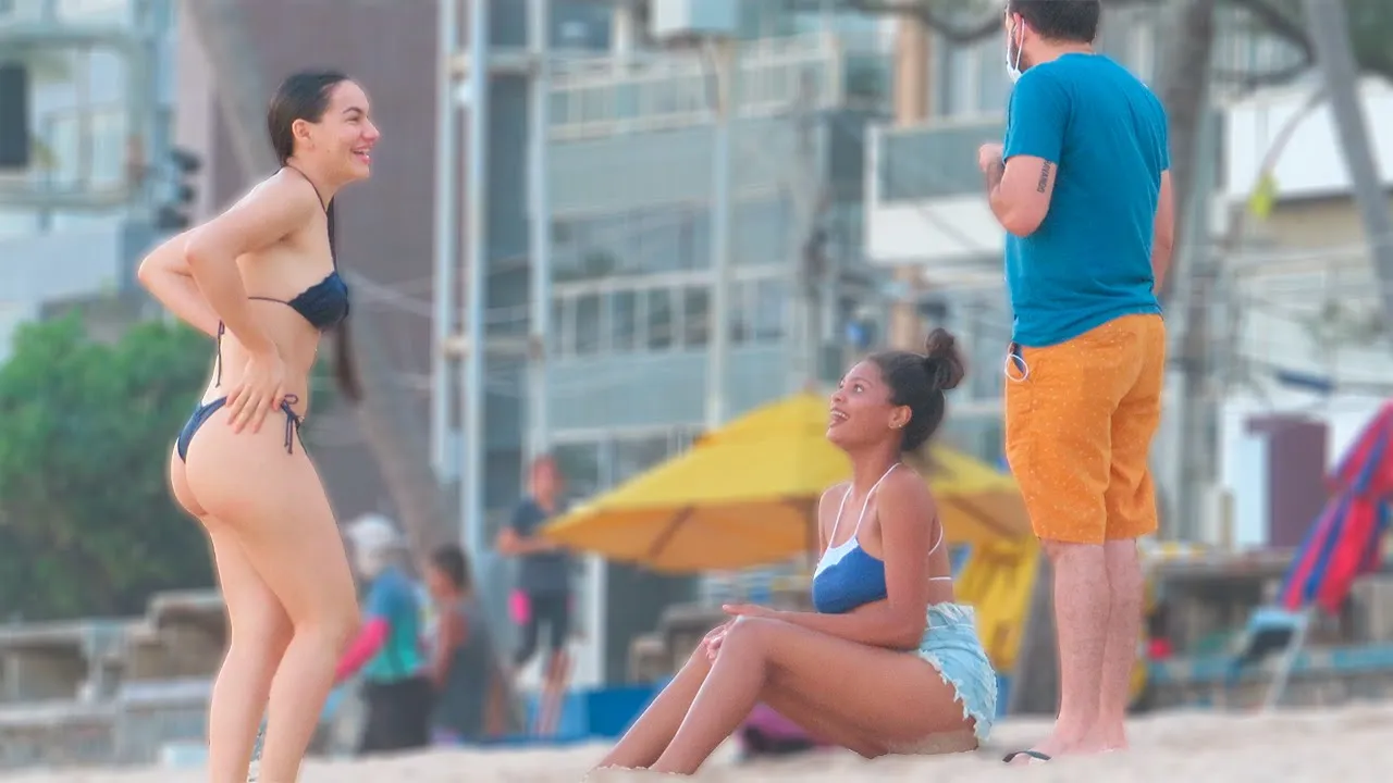 CHEGANDO EM MULHERES NA PRAIA : MANDE A SUA #177