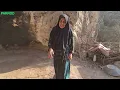 🪨 Breaking Massive Rocks in a Mountain Cave | ❄️ A Nomadic Family Prepares for Winter 🏔️