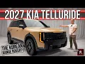 The 2027 Kia Telluride Is An Upscale Redesign For A Very Popular 3-Row Family SUV