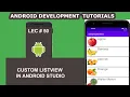 Custom Listview in Android Studio - 50