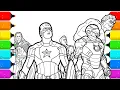 The Avengers Superhero Coloring Pages