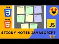Sticky Notes Javascript source code Sticky Notes Html Css Javascript
