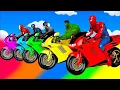 Download Lagu TRANSPORTING PIXAR CARS \u0026 FRUITS WITH COLORED \u0026 JOHN DEERE vs CLAAS vs TRACTORS - BeamNG.drive #983