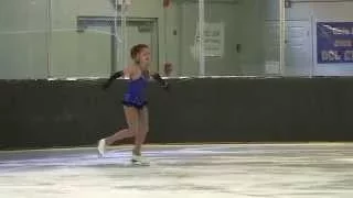 Julia R Figure Skating at the 2016 New England Regional Championships