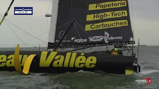 Weather Mayhem. Mid Race Iceland Mark Finish of the Vendee Arctique 2022.